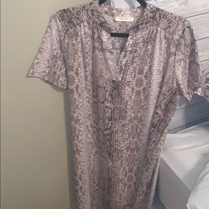 Snakeskin Dress